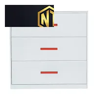 Tủ File 3 ngăn kéo thép sơn tĩnh điện màu trắng TU3FD